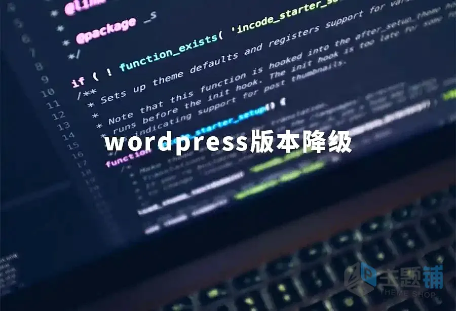 WordPress版本回退降级图文教程-主题铺