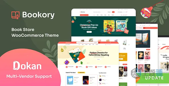 Bookory专业版-轻量书籍销售书店WooCommerce WordPress主题-主题铺