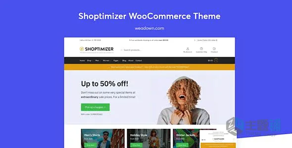 Shoptimizer汉化中文版(更新到2.9.5)-极速电子商务商城WooCommerce主题下载-主题铺