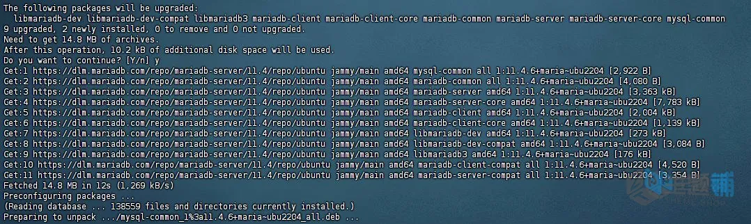 图片[3]-MariaDB版本10.11升级到11.4版本操作图文教程-主题铺