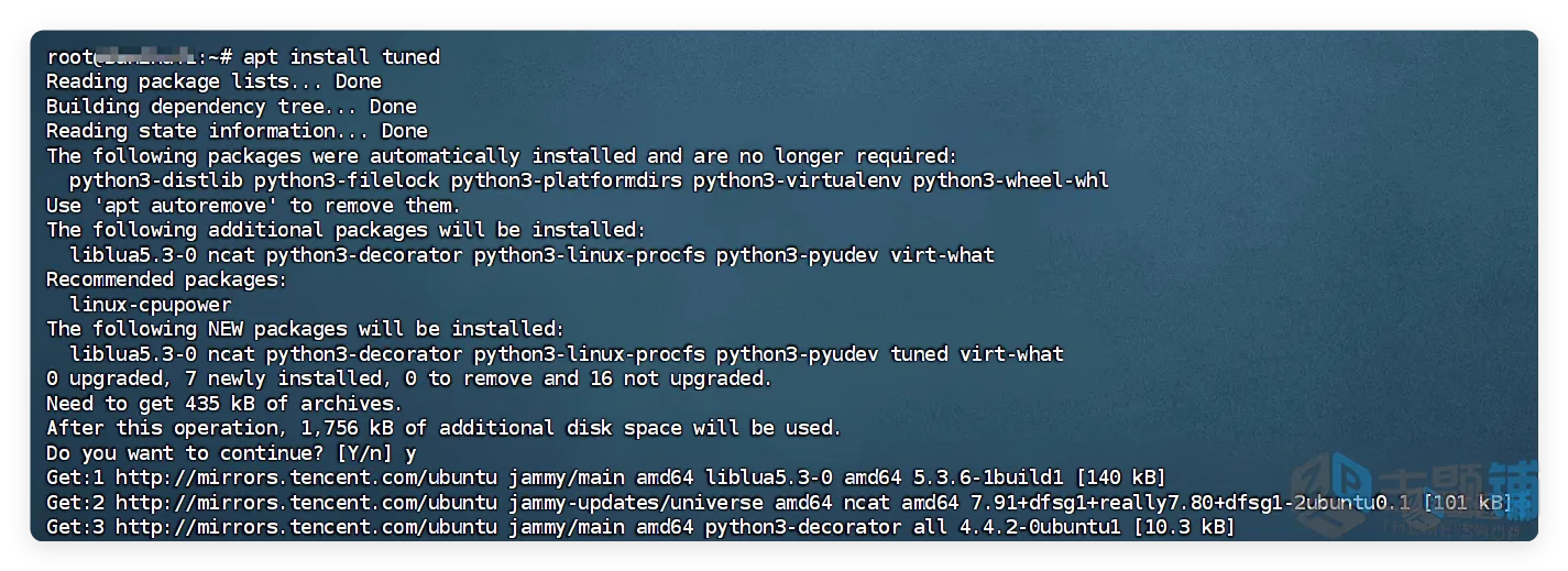 图片[1]-Ubuntu VPS主机提速秘籍：用Tuned工具智能调优系统性能-主题铺