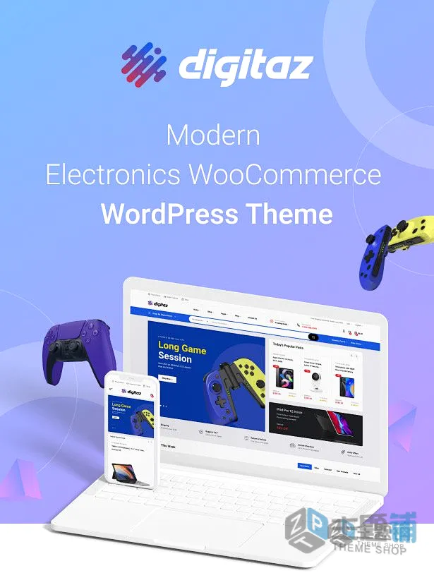 图片[1]-Digitaz-创意电子科技WooCommerce主题-主题铺