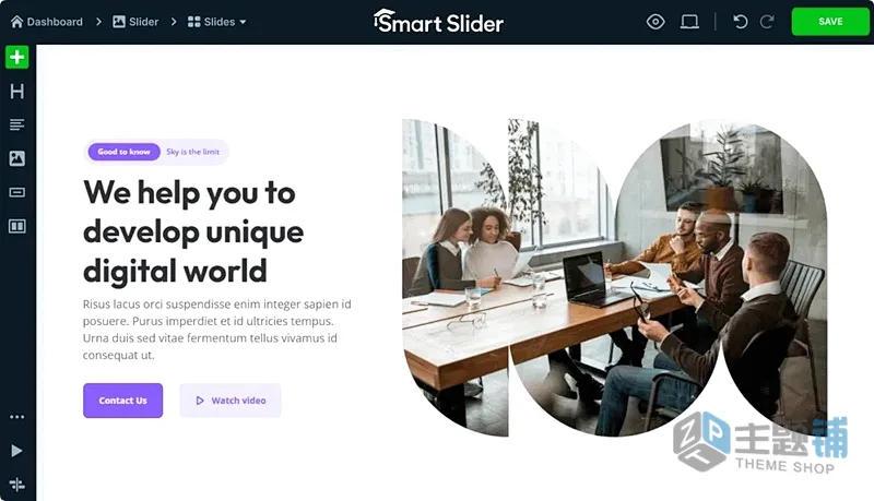 Smart Slider 3 Pro汉化中文(更新到3.5.1.36)-WordPress高级幻灯片插件下载-主题铺