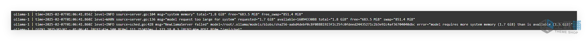图片[5]-BT宝塔Docker应用轻松部署AI模型DeepSeek-R1图文教程-主题铺