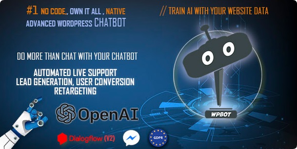 WPBot Pro专业版(更新到15.2.1)-WordPress AI实时聊天机器人插件下载-主题铺