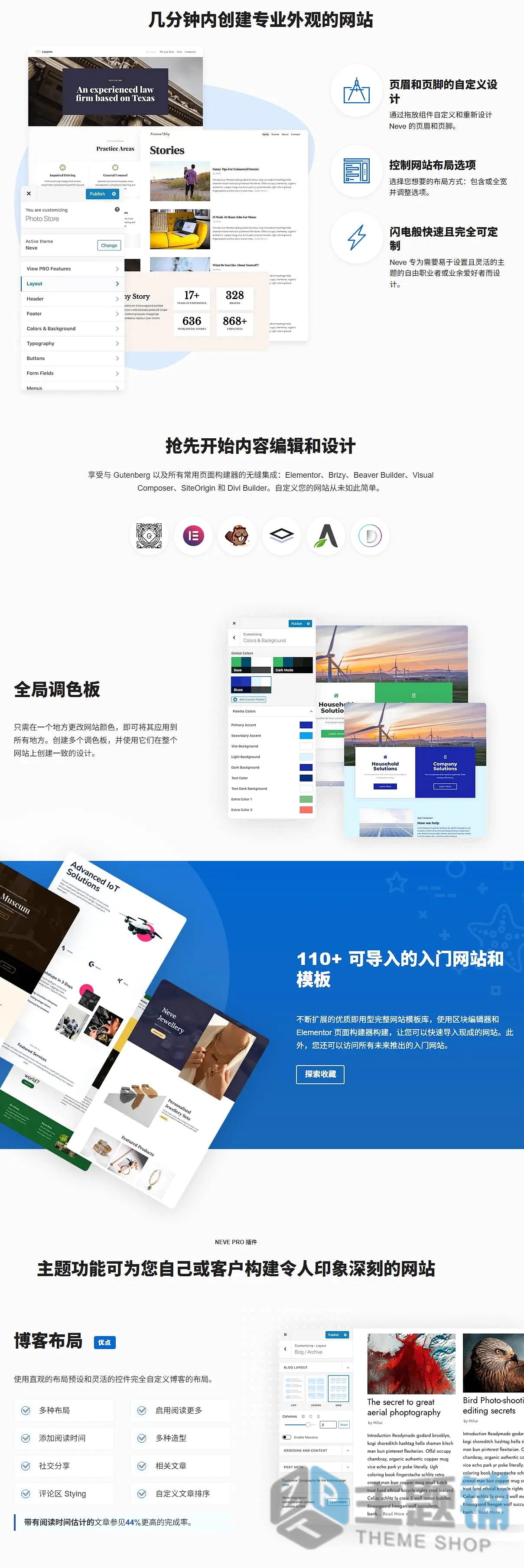 图片[3]-Neve Pro汉化中文版(更新到3.2.4)-轻量博客企业展示WordPress主题下载-主题铺