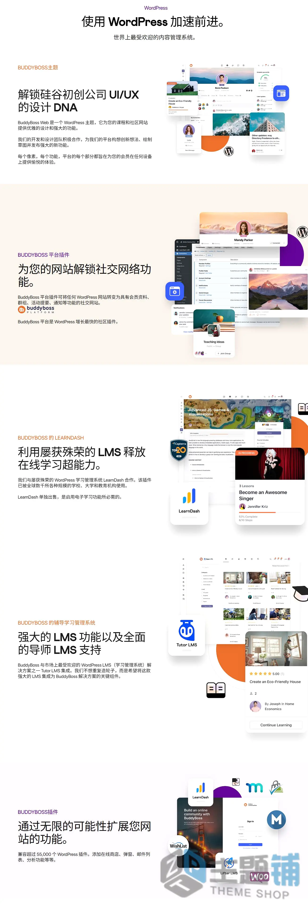 图片[3]-BuddyBoss合集完美汉化中文版(更新到2.20.0)-WordPress在线学习问答社区论坛社交主题下载-主题铺