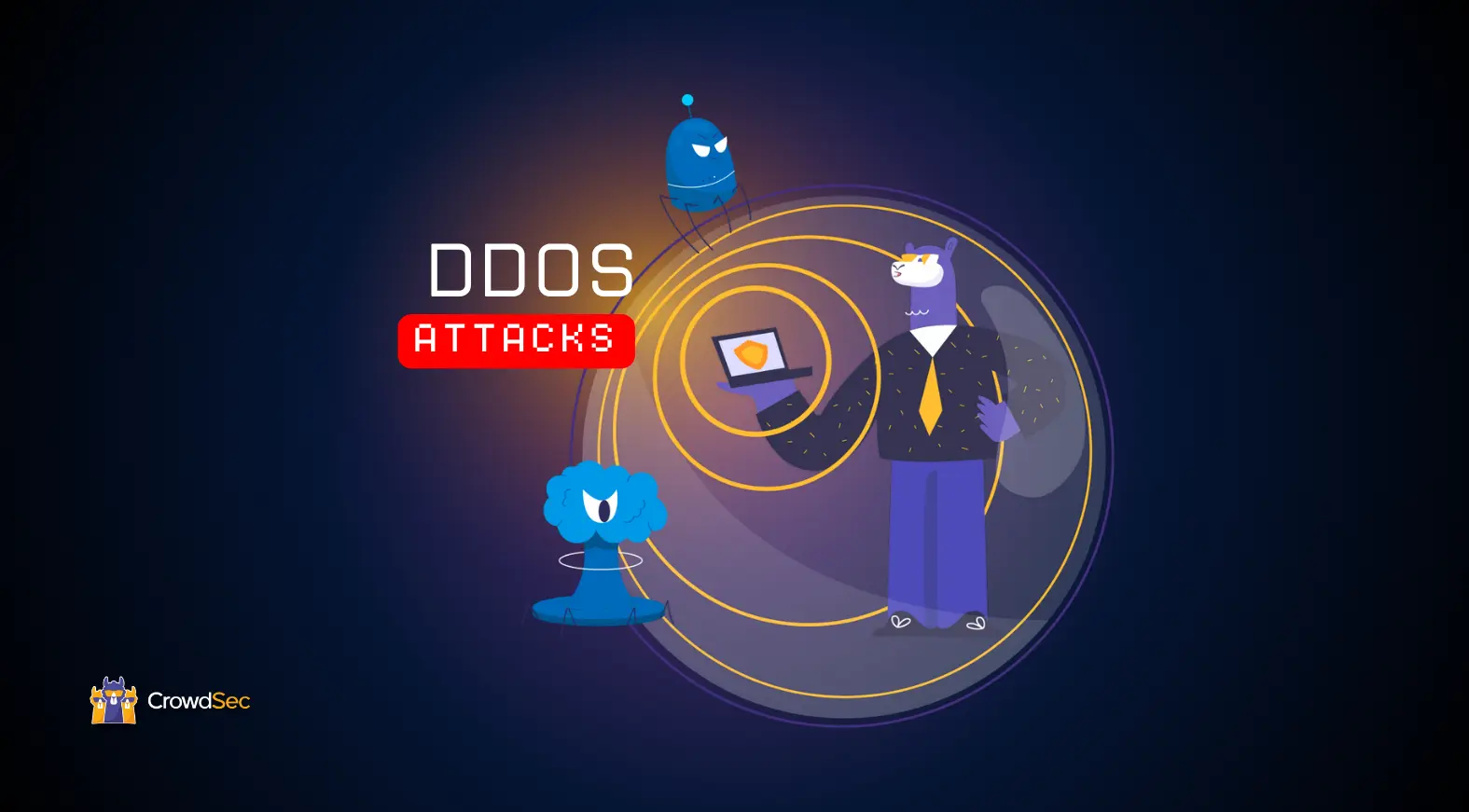 如何通过CrowdSec缓解分布式拒绝服务 (DDoS) 攻击教程-主题铺