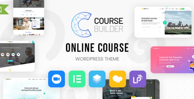 Course Builder汉化中文版(更新到3.7.1)-在线课程测试WordPress教育培训主题下载-主题铺
