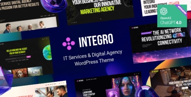Integro专业版-IT服务数字营销WordPress企业主题-主题铺