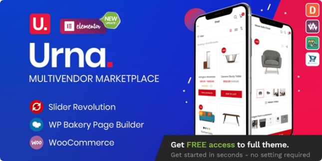 Urna英文专业版(更新到2.5.13)-全功能WooCommerce WordPress主题下载-主题铺