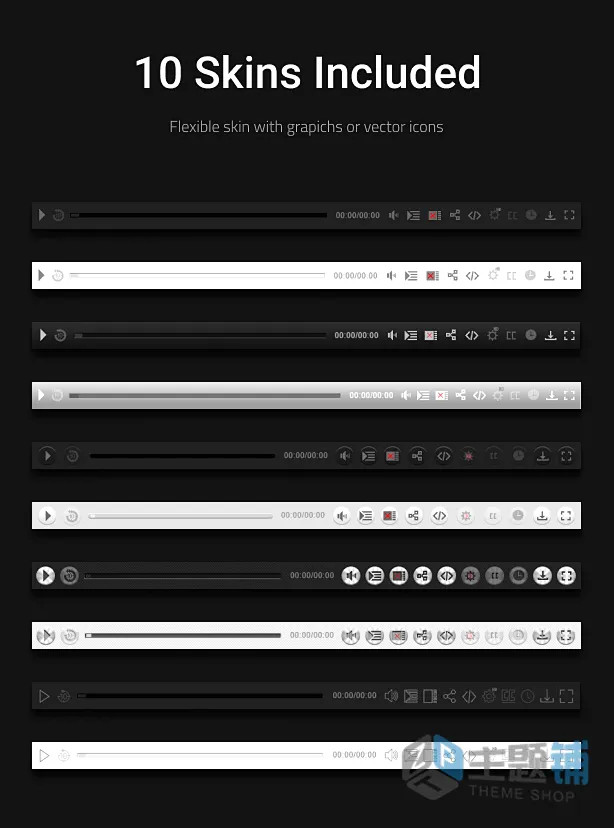 图片[9]-Ultimate Video Player WordPress汉化中文版-WordPress视频/音频播放器插件-主题铺