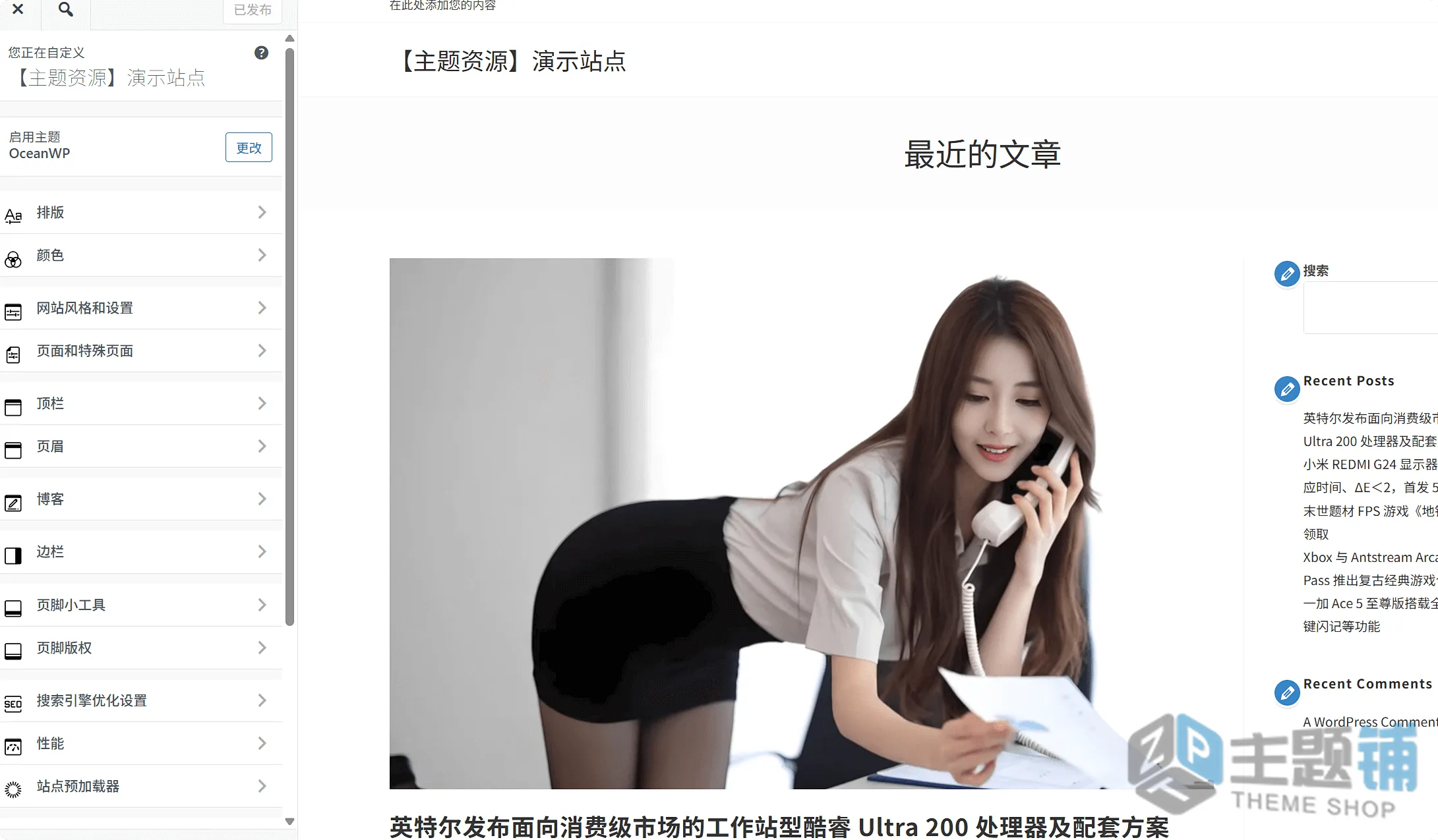 图片[14]-OceanWP Pro完美汉化中文版(更新到4.1.4)-自定义企业多用途WordPress轻量主题下载-主题铺