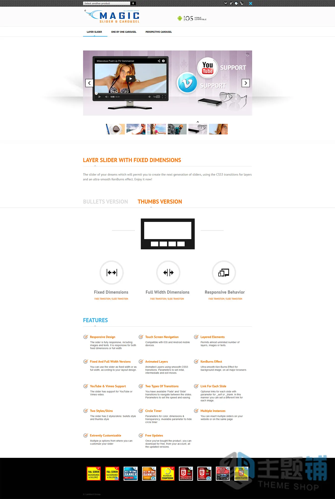 图片[2]-Magic Responsive Slider and Carousel英文专业版-自动轮播WordPress幻灯片插件-主题铺