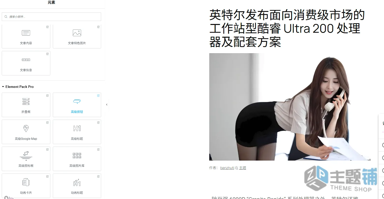 图片[10]-Element Pack Pro汉化中文版(更新到9.4.2)-Elementor自定义扩展小工具插件下载-主题铺