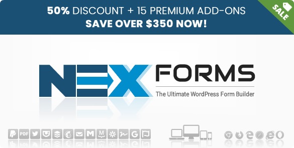 NEX-Forms汉化中文版(更新到9.2)-终极拖拽式WordPress表单生成器插件下载-主题铺