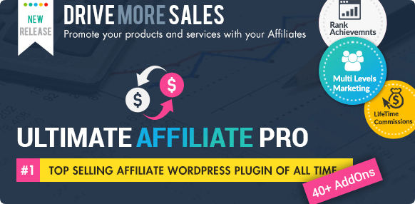 Ultimate Affiliate Pro专业版-WooCommerce会员WordPress联盟营销插件下载-主题铺
