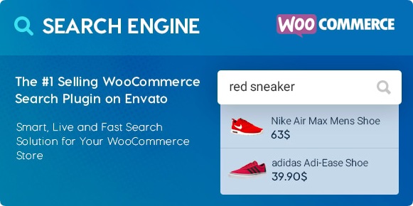 WooCommerce Search Engine汉化中文版-智能WooCommerce实时搜索插件-主题铺