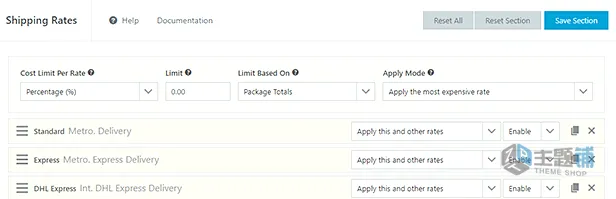 图片[2]-Shipped Premium汉化中文版-WooCommerce自定义运费及手续费插件下载-主题铺