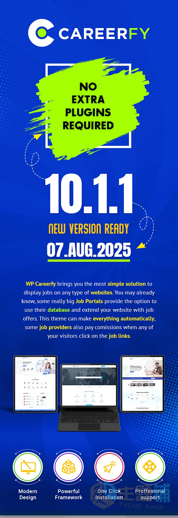 图片[2]-Careerfy汉化中文版(更新到10.3.5)-工作公告板WordPress招聘求职主题下载-主题铺