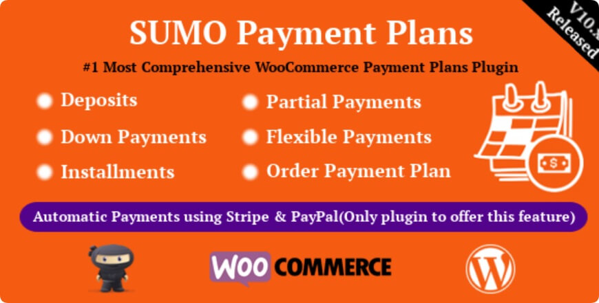 SUMO WooCommerce Payment Plans专业版(更新到12.4.0)-WooCommerce分期付款计划插件下载-主题铺