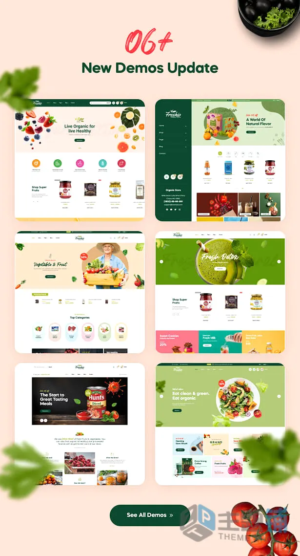 图片[2]-Freshio专业版(更新到3.0.1)-有机天然食品WordPress食品商店主题下载-主题铺