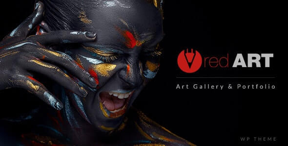 Red Art汉化中文版-艺术作品组合展示WordPress摄影主题下载-主题铺