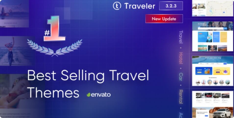 Traveler专业版(更新到3.2.8.1)-旅行预定WordPress度假预定主题下载-主题铺