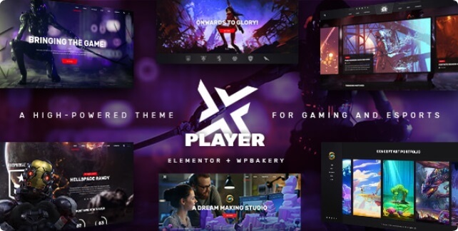 PlayerX汉化中文版-游戏工作室WordPress电子竞技主题下载-主题铺