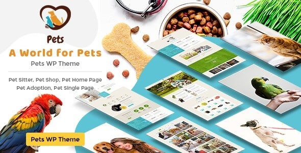 PetsWorld汉化中文版-宠物美容护理WordPress宠物主题下载-主题铺