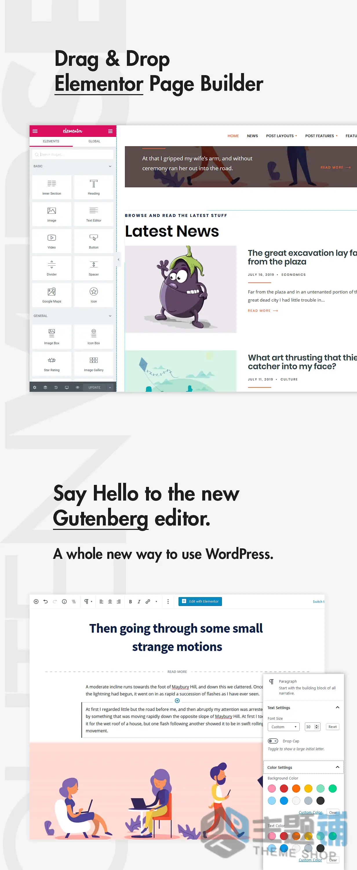 图片[2]-GutenVerse汉化中文版-个人博客WordPress新闻杂志主题下载-主题铺