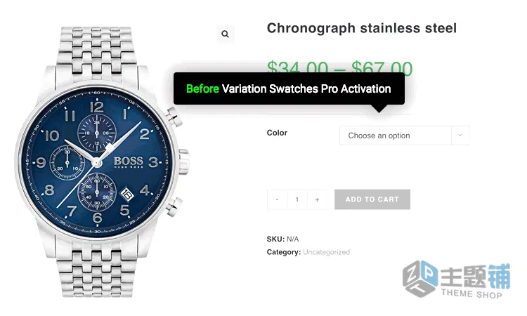 图片[1]-WooCommerce Variation Swatches Pro汉化中文版(更新到2.2.3)-产品变体色板WooCommerce产品属性变体插件下载-主题铺