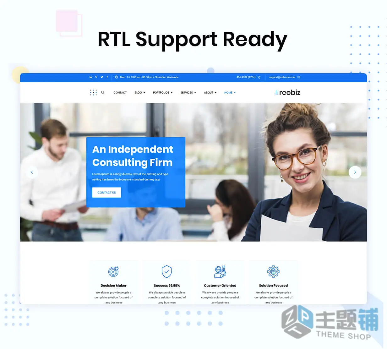 图片[5]-Reobiz汉化中文版(更新到7.0.2)-企业咨询业务WordPress金融保险主题下载-主题铺