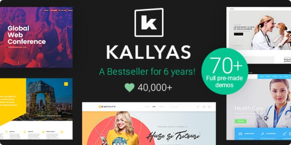 Kallyas汉化中文版-创意可视化WordPress多用途主题下载-主题铺