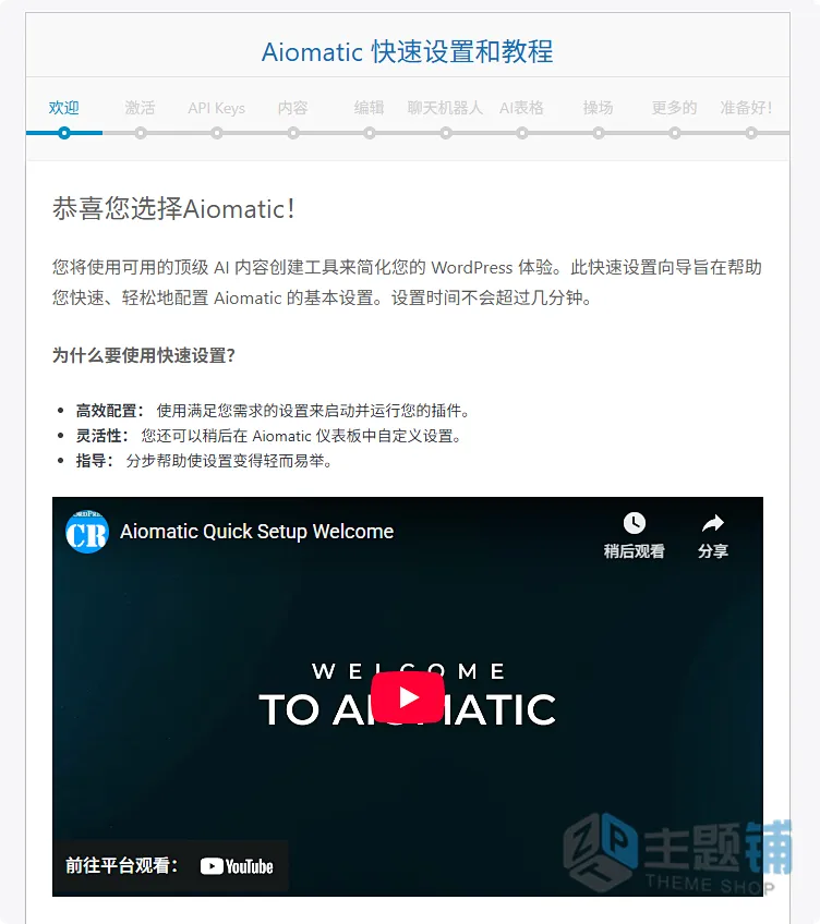图片[12]-Aimogen Pro原Aiomatic汉化中文版(更新到2.7.6)-AI工具包WordPress内容AI自动编写插件下载-主题铺