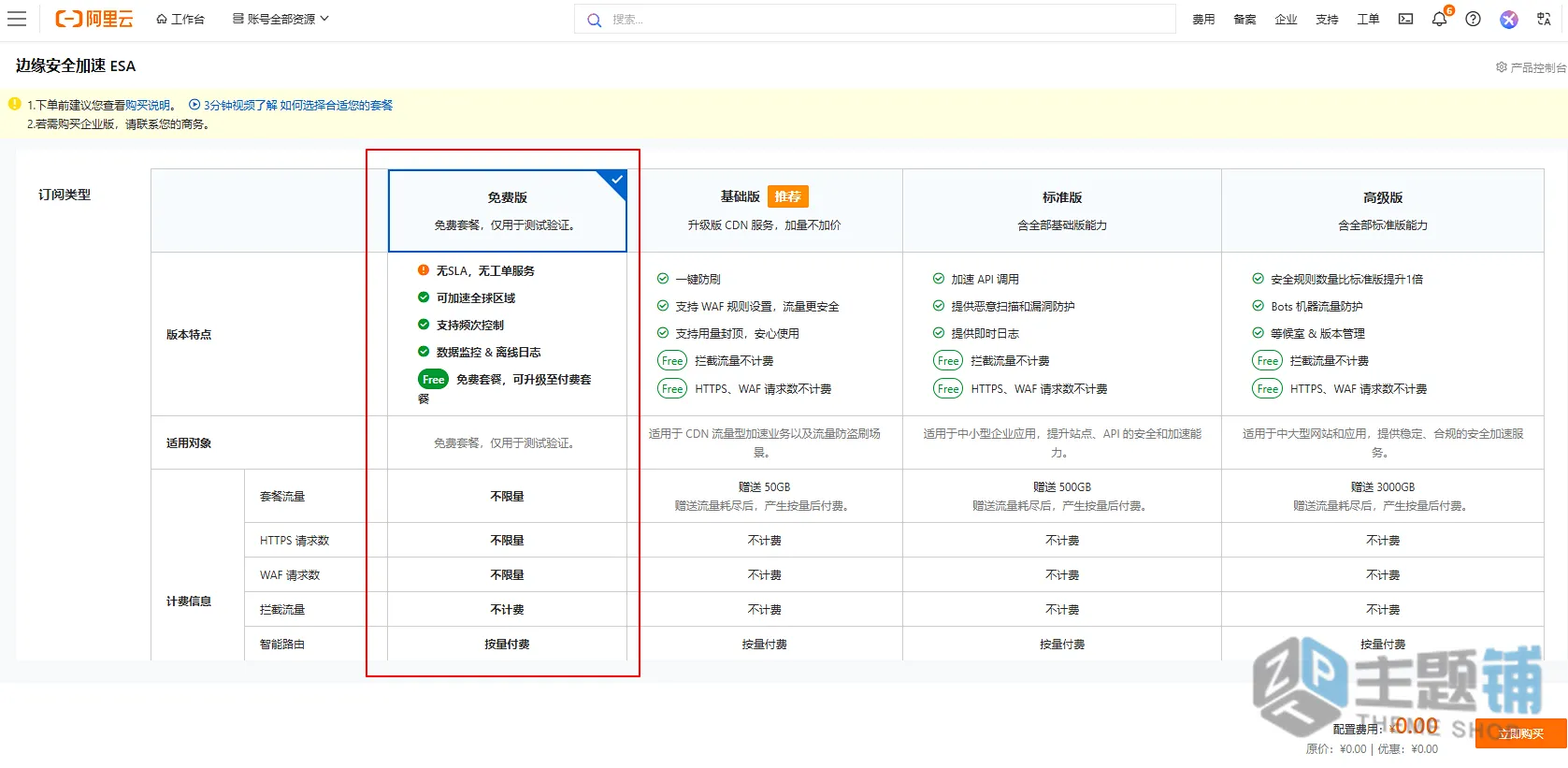 图片[2]-阿里云ESA免费版重磅来袭：大厂CDN与安全，免费续费至2051年！-主题铺