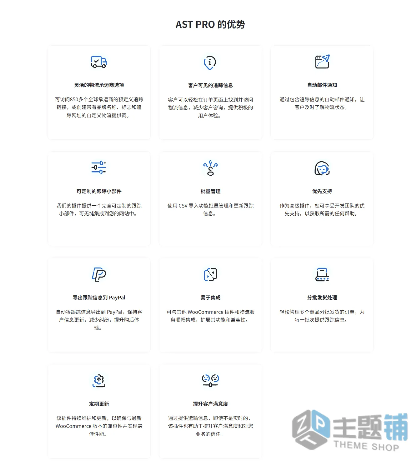 图片[2]-Advanced Shipment Tracking Pro(AST PRO)汉化中文版(更新到4.9.1)-WooCommerce订单物流追踪插件下载-主题铺