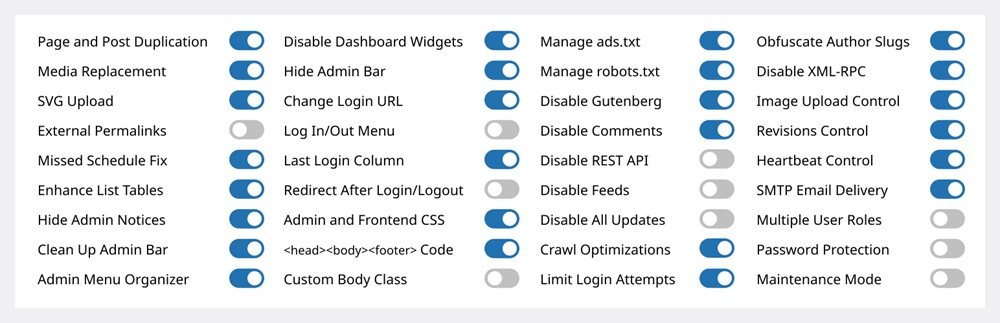 Admin and Site Enhancements Pro汉化中文版(更新到8.7.3)-优化WordPress管理及功能增强插件下载-主题铺