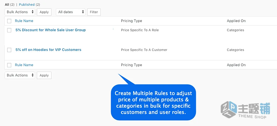 图片[5]-WooCommerce Role Based Pricing汉化中文版(更新到2.2.2)-基于角色定价WooCommerce价格设置插件下载-主题铺