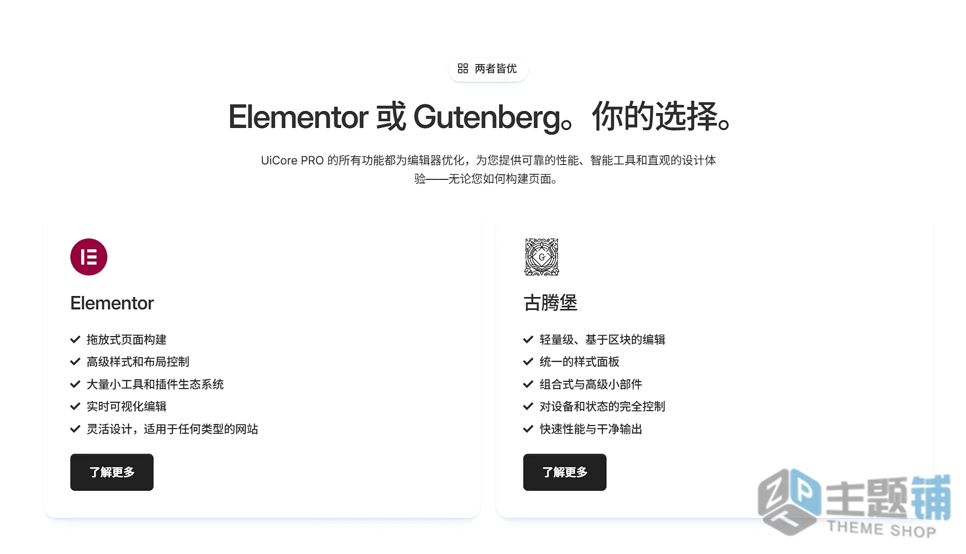 图片[3]-UiCore Pro汉化中文版(更新到2.3.3)-轻量多功能WordPress可视化自定义主题下载-主题铺