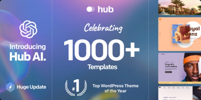 Hub汉化中文版(更新到6.0.2)-多功能WordPress可视化自定义主题下载-主题铺