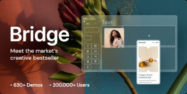 Bridge汉化中文版(更新到30.8.8.8)-响应式Elementor设计WooCommerce WordPres主题下载-主题铺