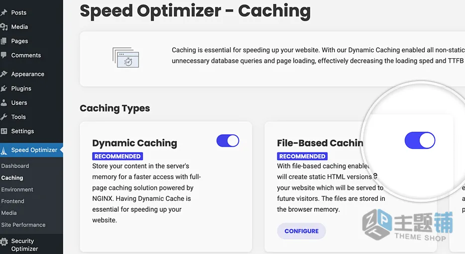 图片[4]-WordPress优化插件Speed Optimizer插件的优化加速设置图文教程-主题铺