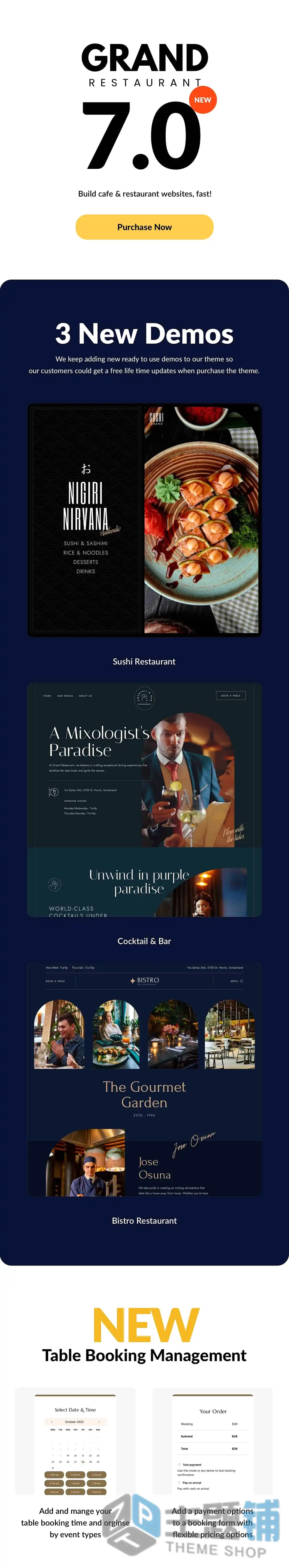 图片[1]-Grand Restaurant汉化中文版(更新到7.0.9)-美食咖啡WordPress餐厅主题下载-主题铺