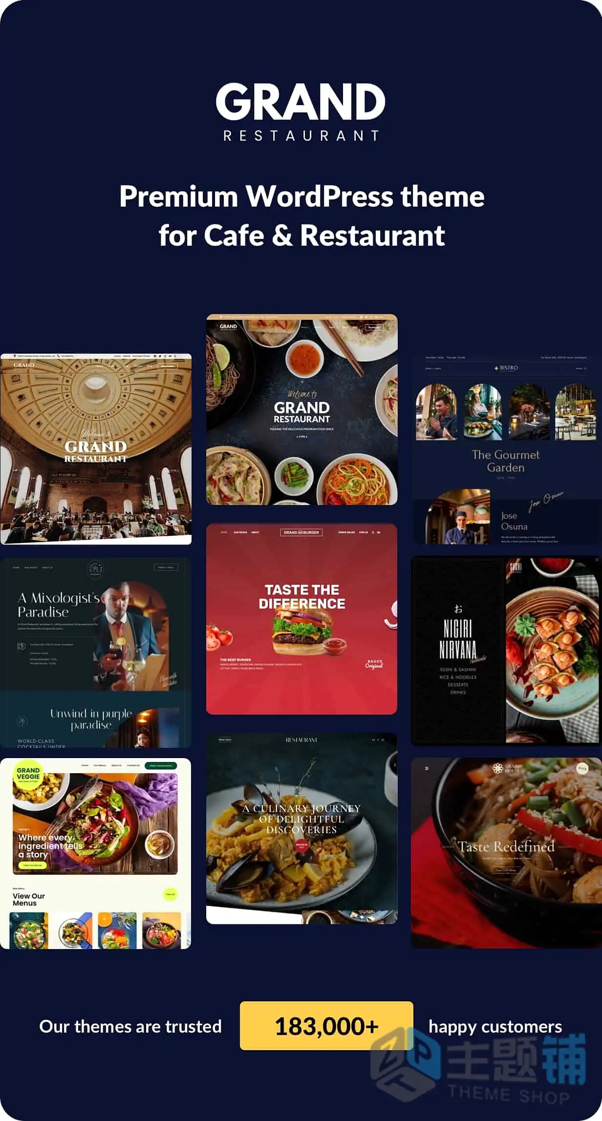 图片[2]-Grand Restaurant汉化中文版(更新到7.0.9)-美食咖啡WordPress餐厅主题下载-主题铺