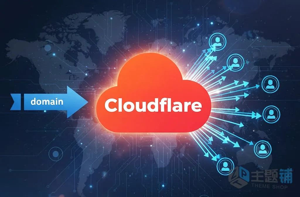 图片[1]-Cloudflare超详细新手设置教程：从域名接入到缓存加速全流程详解-主题铺