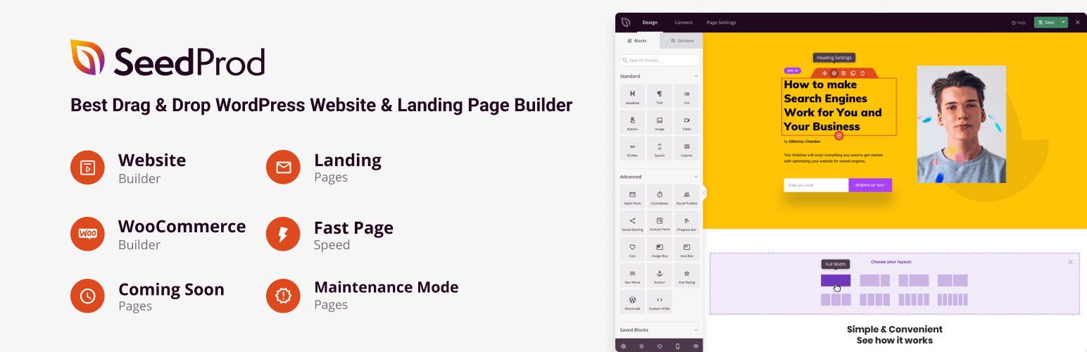 SeedProd Pro汉化中文版(更新到6.19.8)-Landing着陆页WordPress 404维护插件下载-主题铺