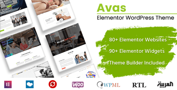 Avas汉化中文版(更新到6.9.14)-企业多用途Elementor自定义主题下载-主题铺