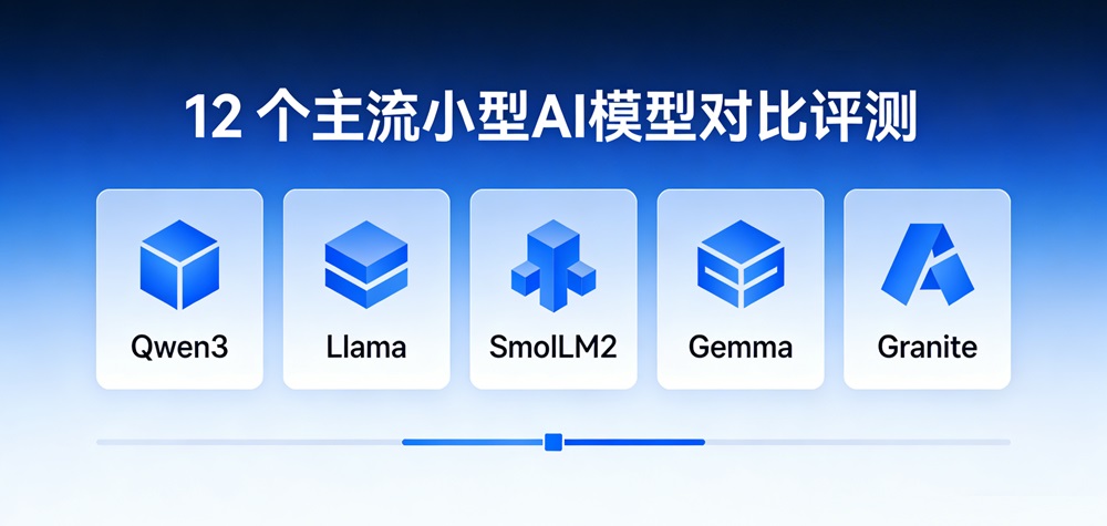 12 个主流小型AI模型对比评测 本地部署的选择是Qwen3-4B？-主题铺