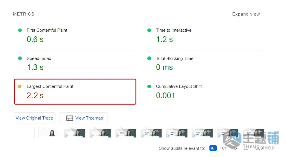 图片[6]-WordPress网站使用Porto主题优化加速改善Google Lighthouse得分图文教程-主题铺